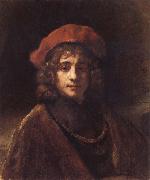 REMBRANDT Harmenszoon van Rijn Titus oil